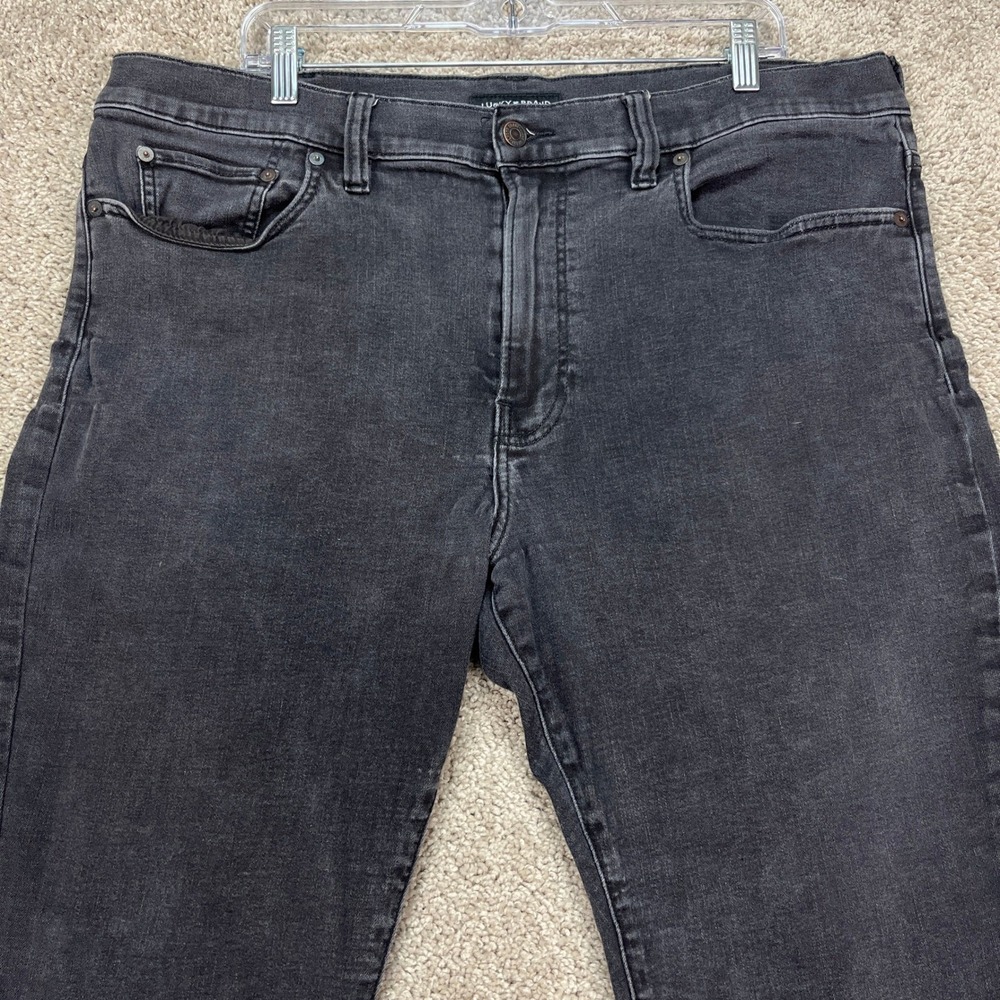 Lucky Brand Men's‎ Dark Wash Jeans 40x30 Athletic Fit Stretch Classic Denim EUC